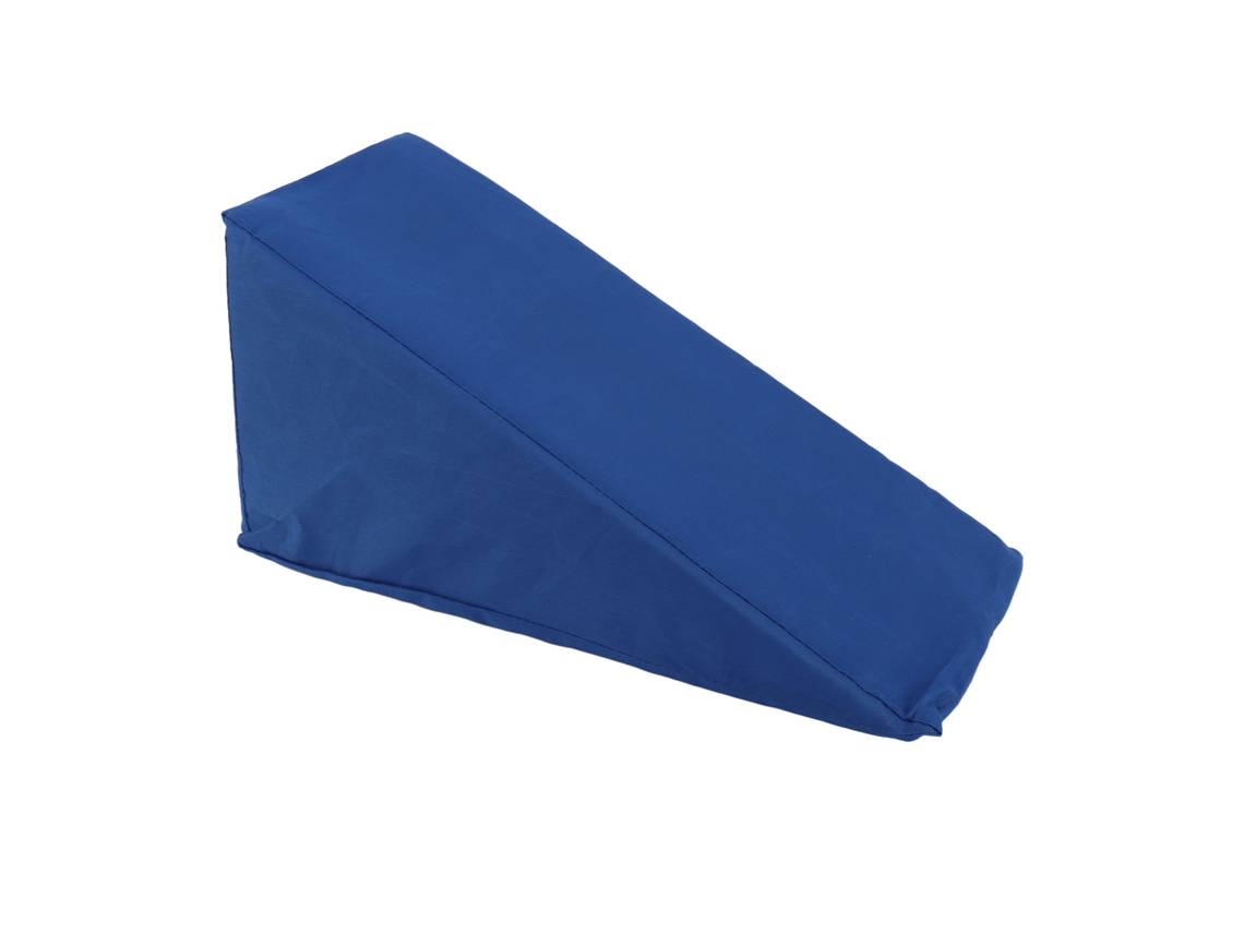 Almohada Elevadora De Brazo Wedge Triangular Azul Para Recuperación Y Dormir