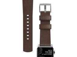 Bracelete para Apple Watch NOMAD STRAP-SILVER-BR-SW40 Castanho