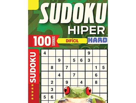 Livro Very Hard Sudoku Puzzle Book for Adults Large Print Sudoku for Advanced Players de Sorens Books (Inglês)