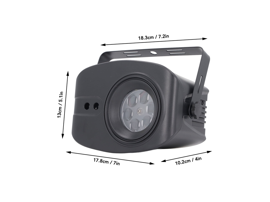 Lanterna Led (luz Uv, Alarme 110db)