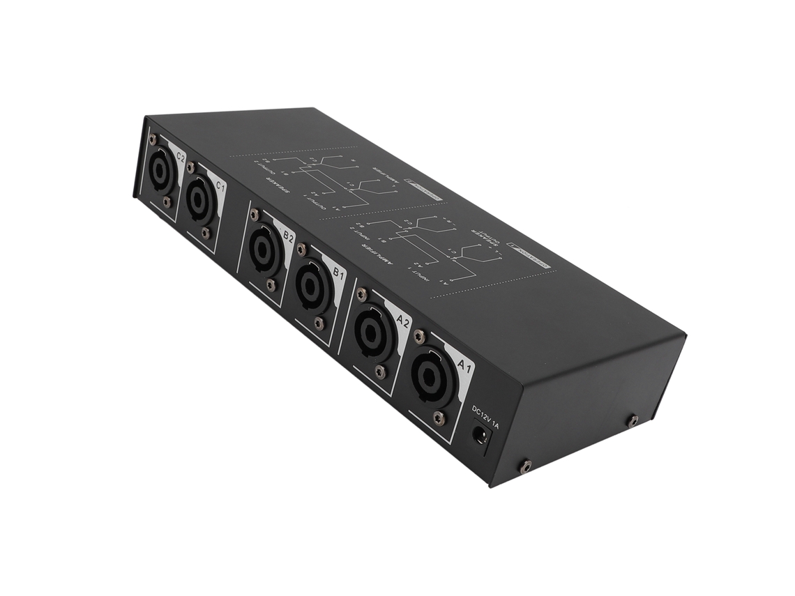 Amplificador Switcher EOOCOO com 1 entrada, 2 saídas e transmissão sem perda