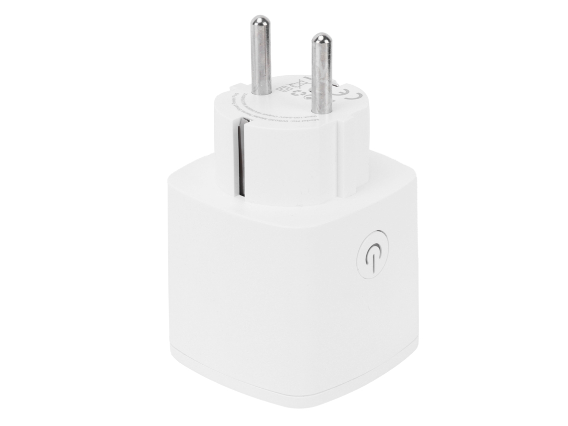 Laxiscreed Soquete Wifi 16a Inteligente Com Controlo De Energia E Assistente De Voz Por Ia