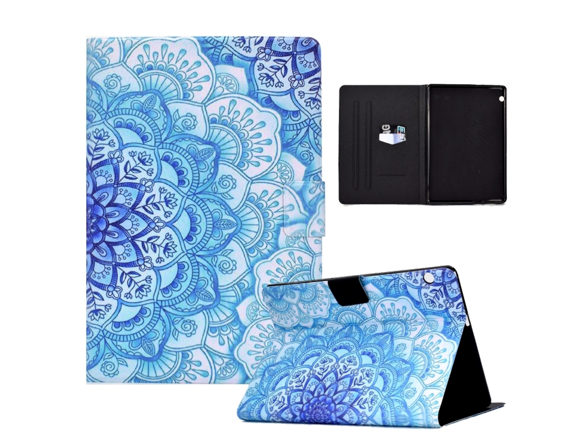 Capa De Couro Tpu Prensado Elétrico Halinuia Para Huawei Mediapad T5