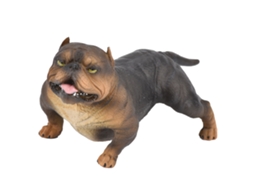 Rebe - Modelo de Bulldog Simulado, Brinquedo Educativo Colecionável PL127-1049