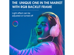 Headset Gamer Onikuma Com Microfone E Luzes Rgb