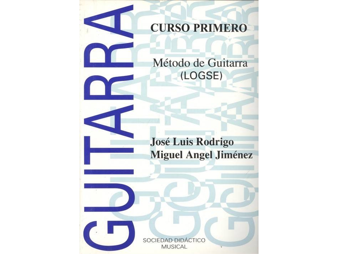 Livro Método De Guitarra 1º Eso de Jimenez Rodrigo (Espanhol)