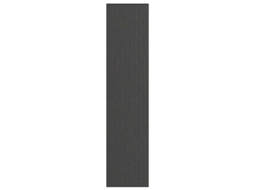 Vidaxl Capacho Às Riscas Preto E Cinzento 115x500 Cm