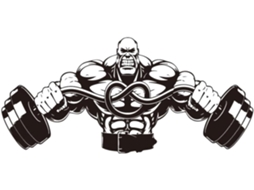 Adesivo De Parede Removível E À Prova D'água Em Pvc Com Desenho De Homem Musculoso Para Decoração De Quartos.