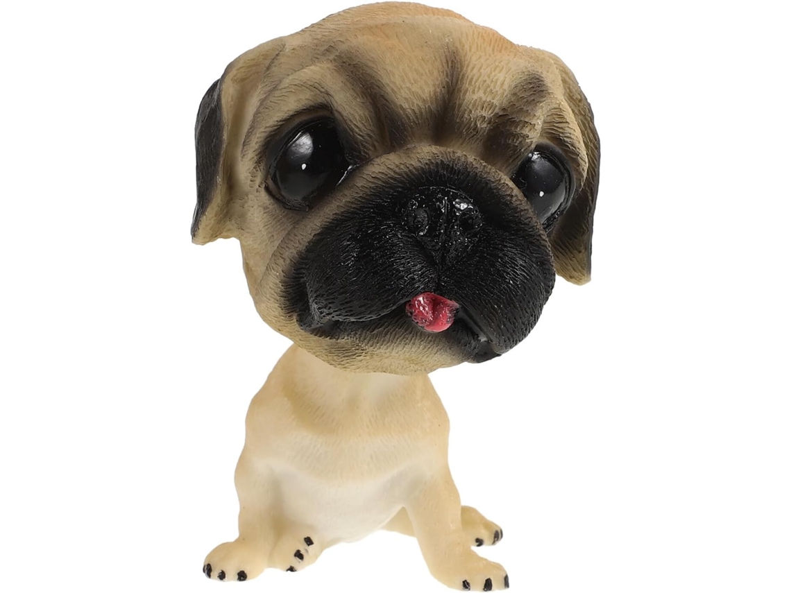 Cachorro De Cabeça Oscilante, Carro Com Boneco De Cabeça Oscilante, Decoração Para Casa, Acessório De Desenho Animado Em Resina