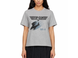 Rockinstone Top Gun Movie Bird Of Thunder Heather Gray Adult T-shirt Size:s