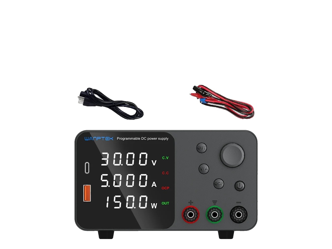 Fonte De Alimentação Dc, Tensão Ajustável, Controle Por Encoder, Tps305