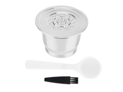 Filtro De Café Reutilizável Em Aço Inoxidável Laxiscreed Para Cápsulas De Recarregar, Utensílio Ecológico