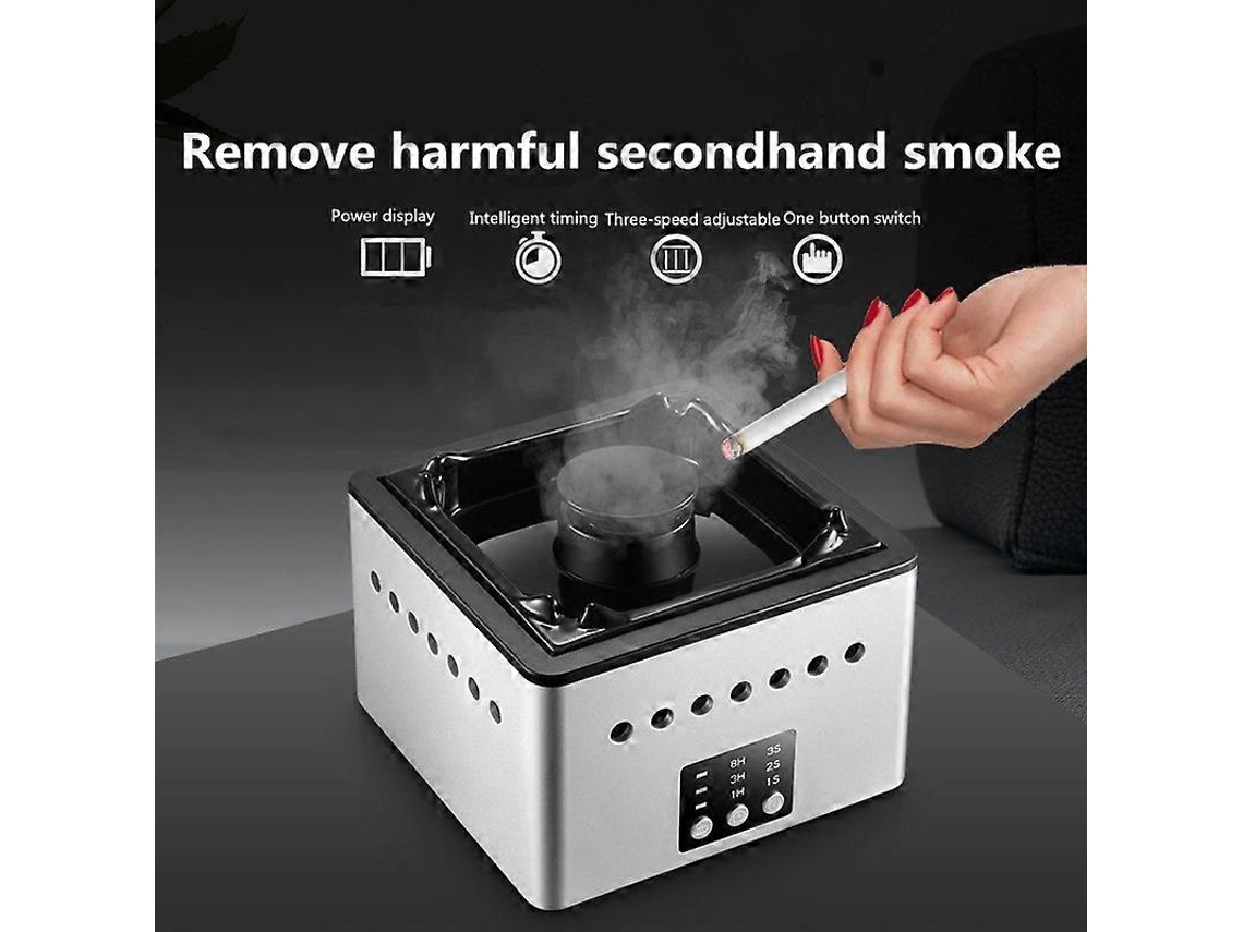 Cinzeiro Purificador De Ar Para Uso Doméstico, Remove Fumaça De Ambientes Internos, Pequeno, Para Mesa, Antifumo Passivo. Nostalgia88