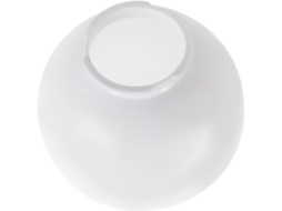 Capa Decorativa Simples em Formato de Bola para Luminária Externa, com Proteção Suave Contra Luz, Ideal para Pátios e Áreas Externas. SFUSHOS