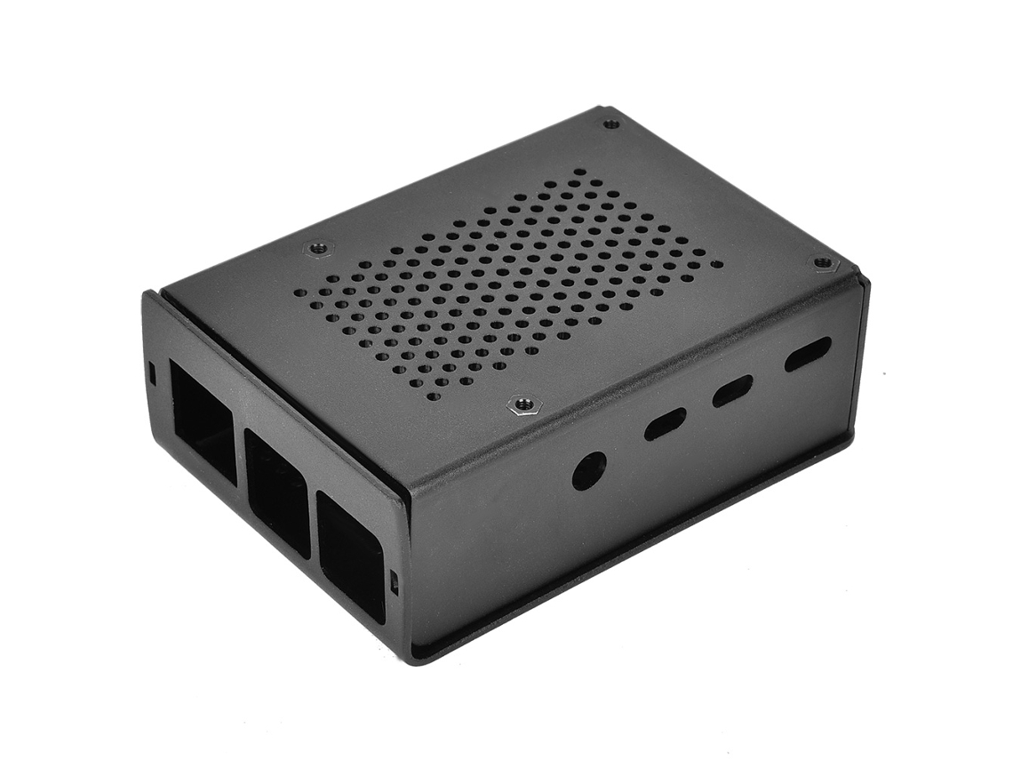 Capa De Alumínio Para Raspberry Pi 4 Modelo B