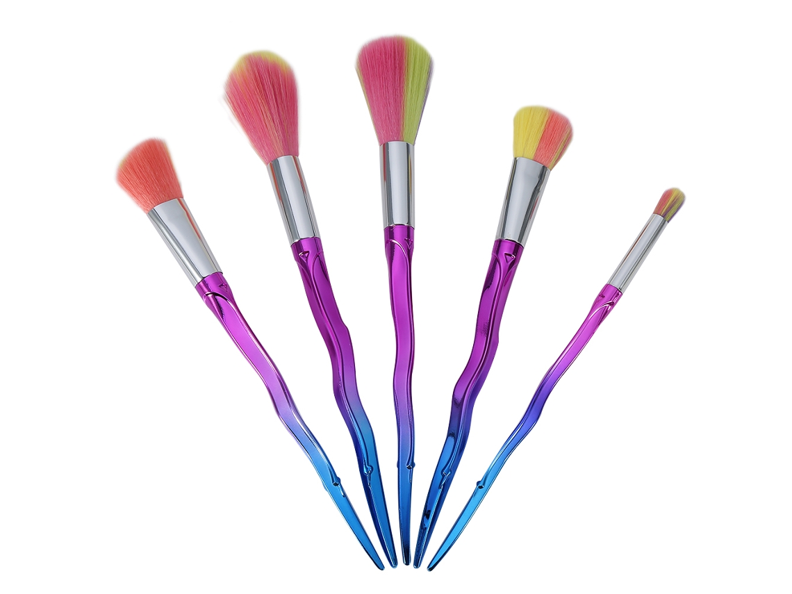 Pincéis De Maquiagem Sombras E Delineamento Sobrancelhas