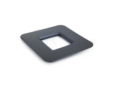 Base de Mesa Quadrada MONDUM Mediterrâneo 80x80 cm Antracite