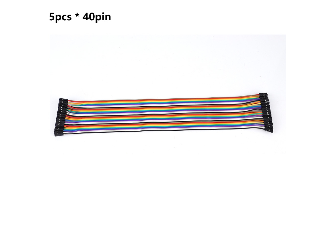 Laxiscreed Fios Jumper Coloridos De 40 Pinos Para Pcb E Breadboard De Alta Qualidade