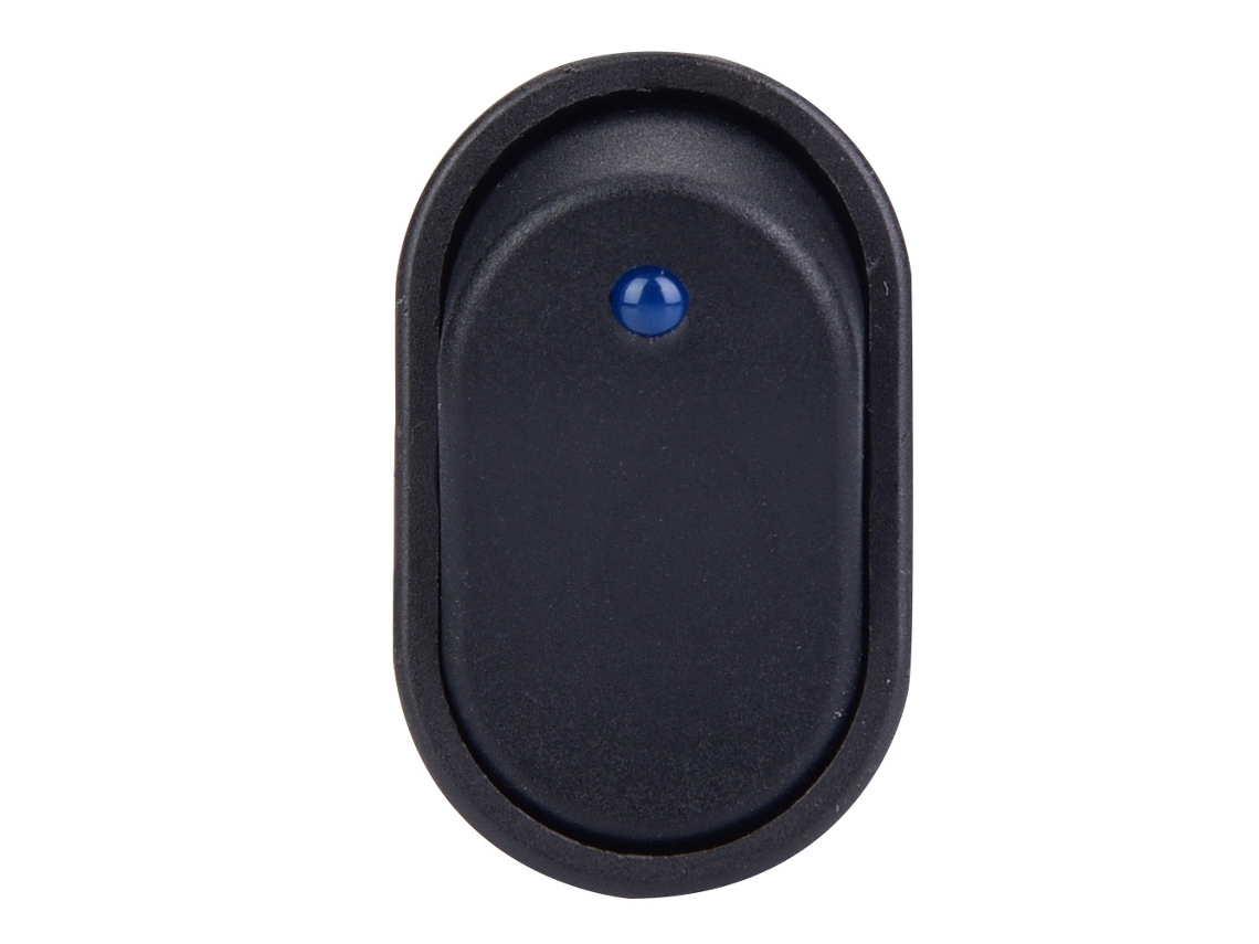 4 Peças De Interruptor De Palanca Tipo Barco Asw-20d 12v/20a Com Luz Led Azul