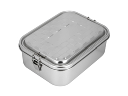 Caixa de Lanche Inoxidável 304 Bento Selo Duplo