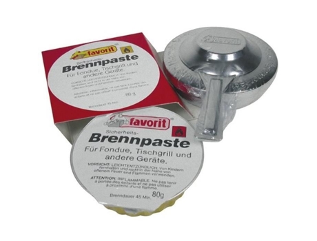 Eva Feu Blitz Queimador de Pasta de Combustível 80 Gr KAUFGUT