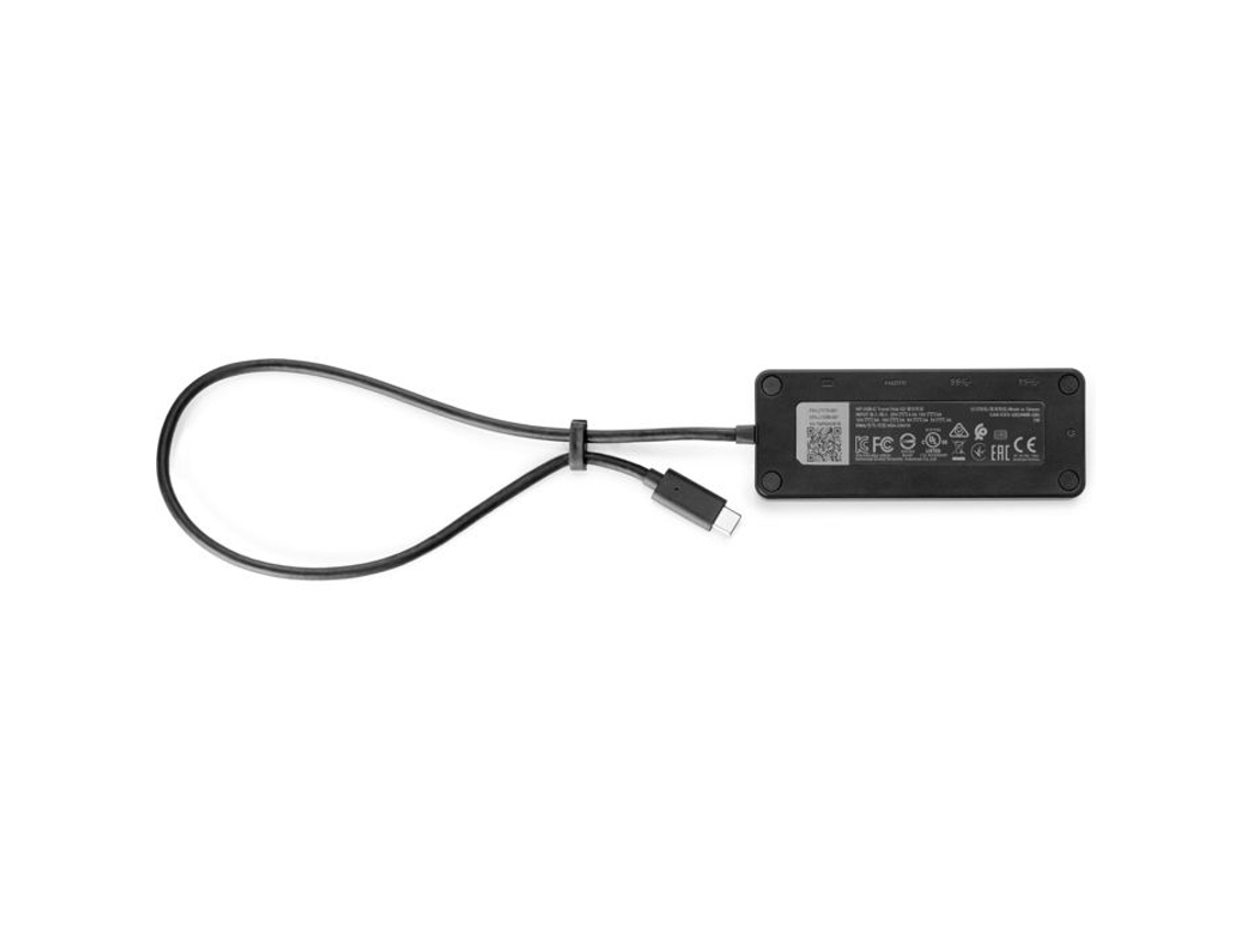 Estação De Acoplamento Hp Hub De Viagem Usb C Hdmi 4k Uhd Aquaforge