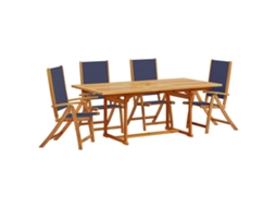 Garden Dining Set, Garden Dining Sets Vidaxl Marrom Madeira De Acácia (n/a)