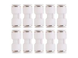 10 Conectores Retos De Empuje Rápido Para Mangueira De Ar, Acessórios Neumáticos Pu-12