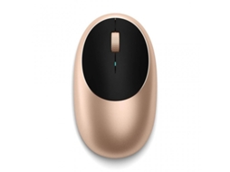 Rato SATECHI M1 (Bluetooth - Regular - 1600 dpi - Dourado)