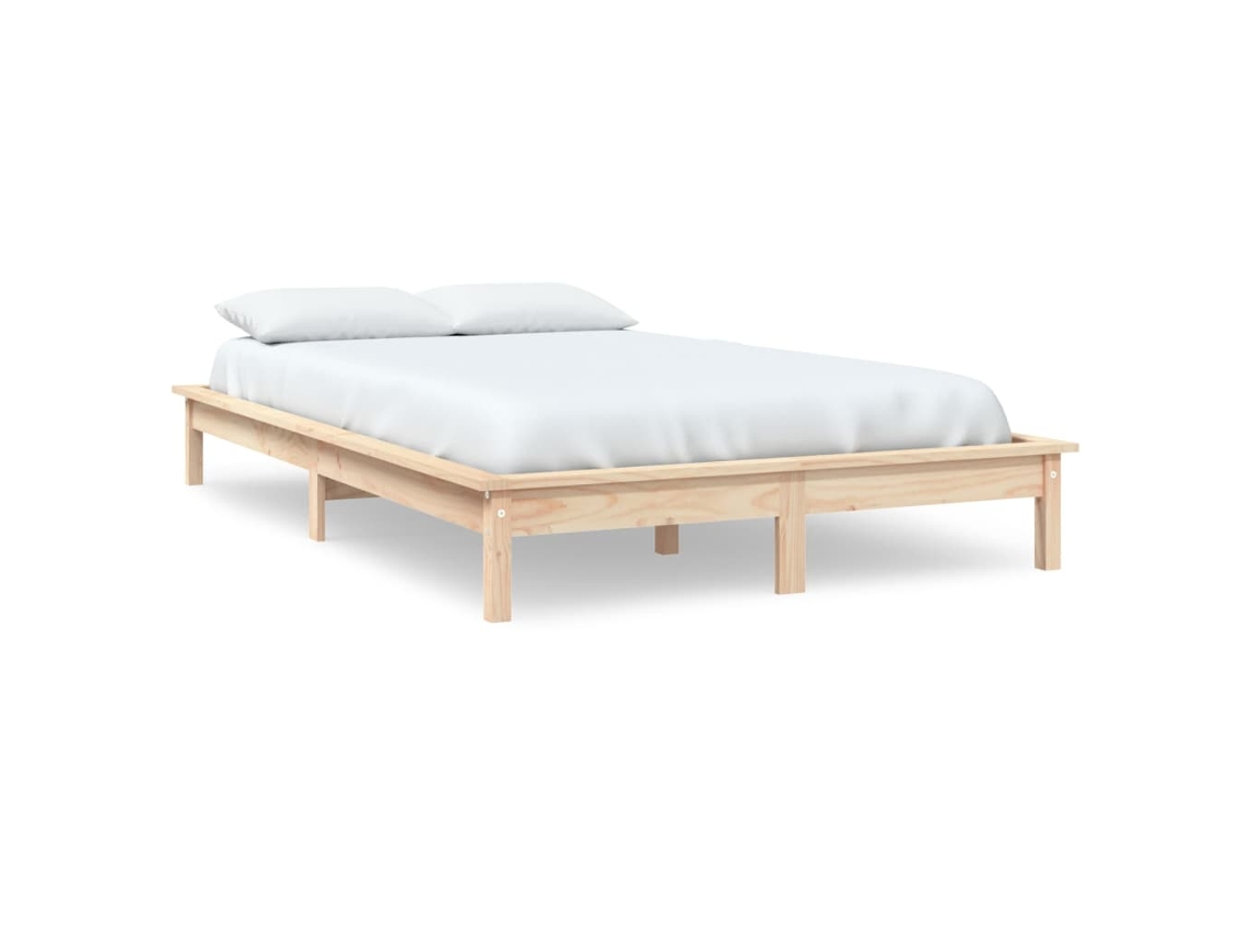 Estrutura de Cama 100x200 Cm Pinho Maciço MAISON EXCLUSIVE