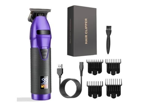 Máquina Cortar Cabelo TRUMSEN-AG S11 ?Roxo Preto
