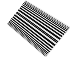 Painel Refletor Dobrável Preto E Branco 40x30 Cm Para Reparo De Amassados Em Carrocerias