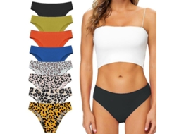 2026 traje de Baño Menstrual Sin Costuras para Mujer, 4 Capas, Impermeable, de Rápida Absorción, Bikini Con Estampado de Leopardo, Verano