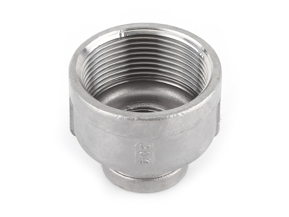 Conexão De Tubo Femella Em Aço Inox Com Rosca Da Laxiscreed Para Tubos De Ar E Gás