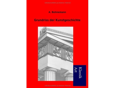 Livro Grundriss der Kunstgeschichte German Edition de A Bohnemann (Alemão)