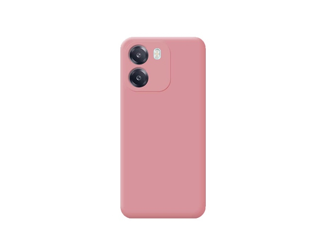 Capa Proteção Silicone Gift4me Para Oppo A6 5g - Rosa