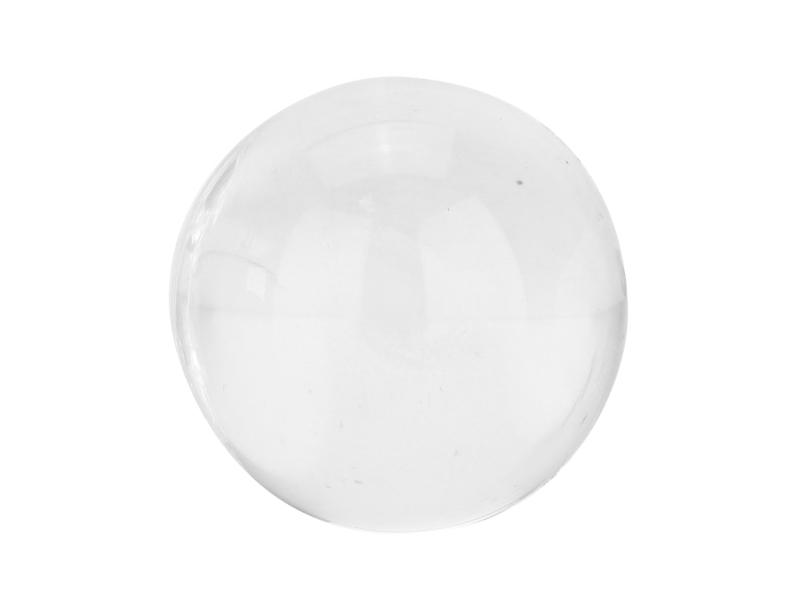 Bola de Cristal 3d Via Láctea 60mm Ornamento Presente