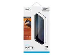 Pelicula de Vidro UNIQ iPhone 16 Plus, iPhone 15 Plus, iPhone 14 Pro Max 6