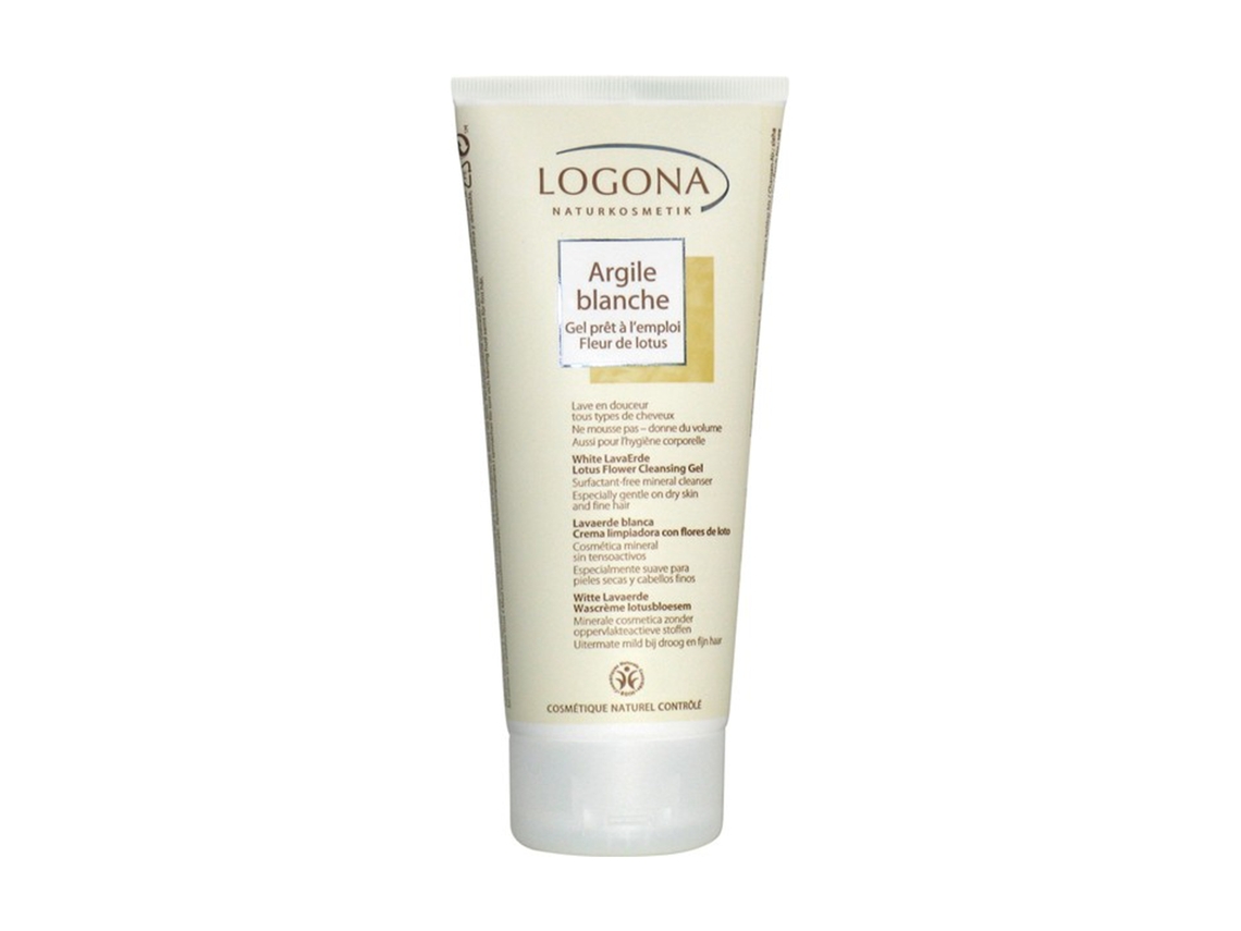 Creme de Rosto LOGONA Argila Branca (200 ml)