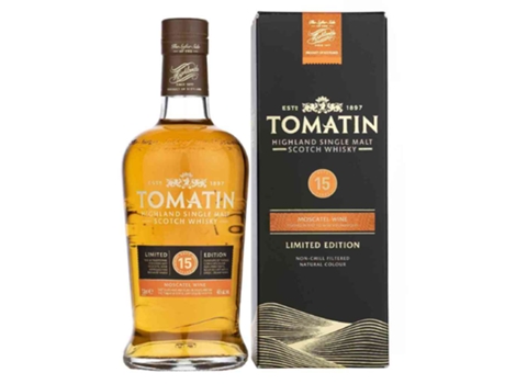 Whisky Tomatin Single Malt 15 Anos Moscatel Casks