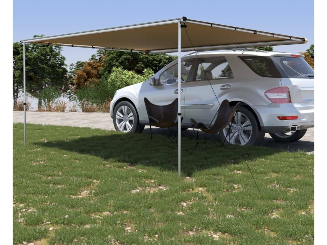 vidaXL Toldo para autocaravana 4x3x2,15 m bege