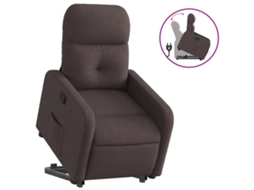 Stand Up Recliner Chair, Stand Up Recliner Chairs Vidaxl Marrom Tecido