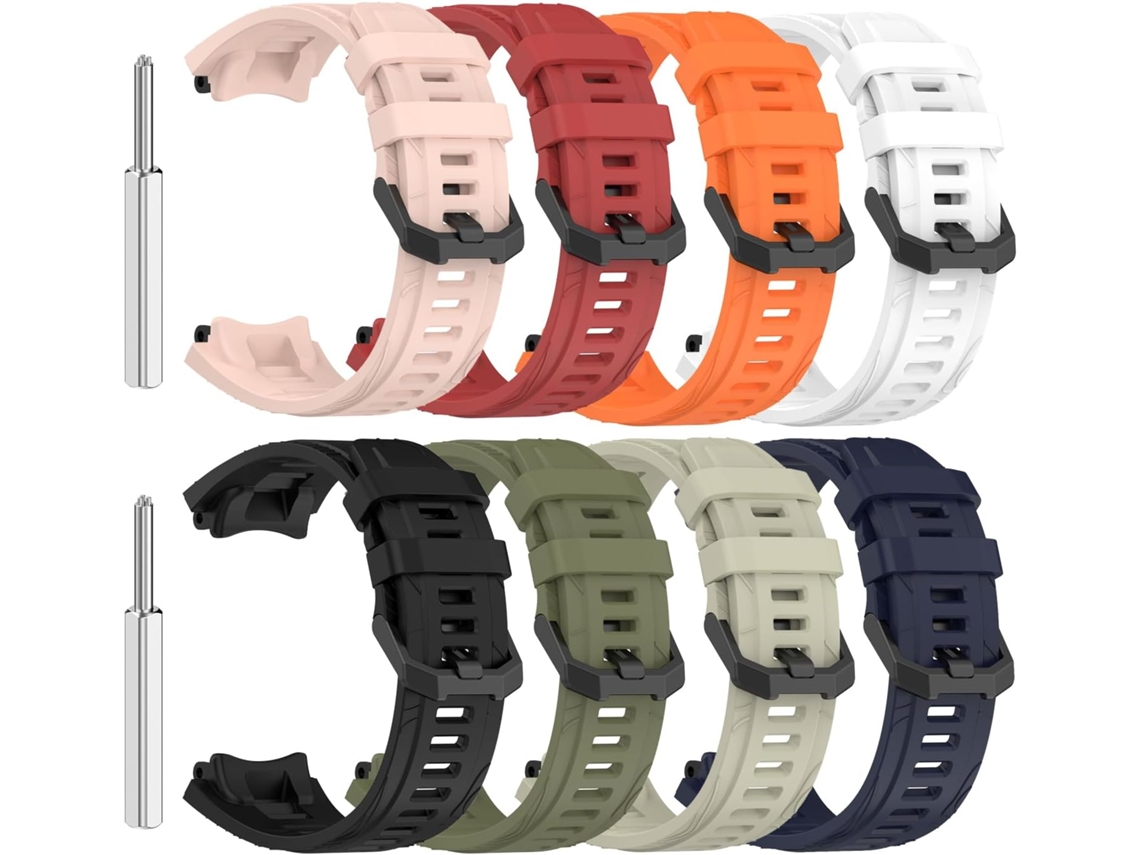 pacote Com 8 Pulseiras Compatíveis O Smartwatch Amazfit T-rex 3,