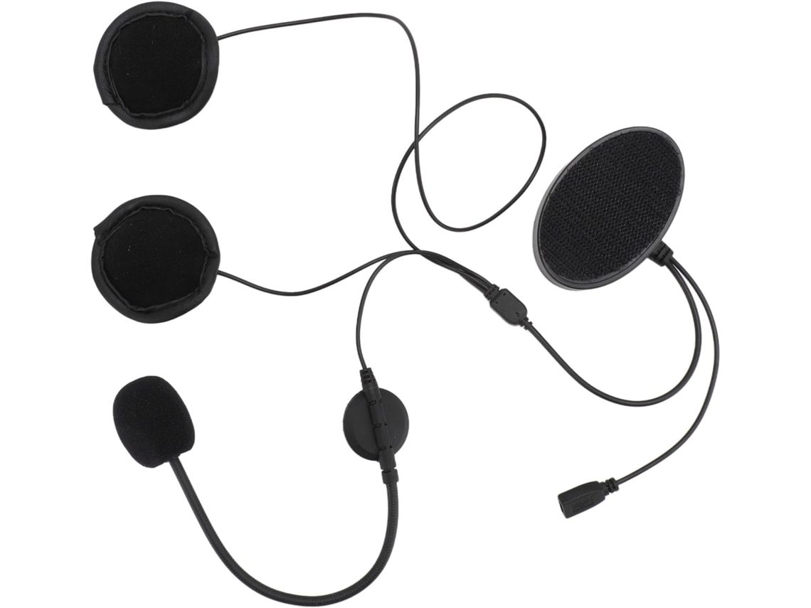 Casque Bluetooth Para Moto, Son Stéréo Étanche, Para Appels Mains Libres E Navegação Gps, Plástico, 450mah