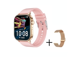 Smartwatch Qx17 Gps Bússola 100 Contatos Com Senha Bestvite (rosa)
