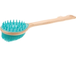 Escova De Banho Dupla Face Para Costas E Chuveiro, Escova De Banho Com Cabo Longo Para