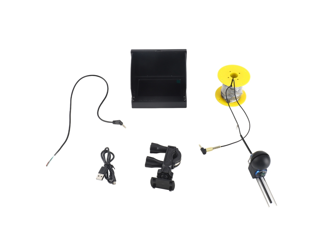 Kit De Câmera Subaquática Para Pesca Com Monitor Lcd 4.3 Polegadas Ip67 Resistente À Água Profunda Para Mar Gelo Lago Barco