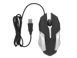 Rato Gaming com Fio Usb LAXISCREED 4d Metal 1200/1600 Dpi