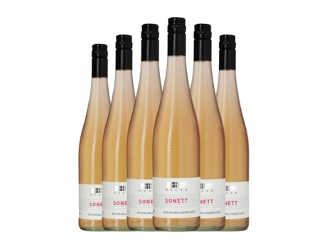 Vinho rosé JOACHIM HEGER Sonett Rosé Pinot Preto Seco Baden (0.75 L - 6 Unidades)