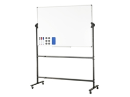 Quadro Branco Magnético Succebuy De 48 X 32 Polegadas Com Rodas, Quadro Branco Móvel De Dupla Face